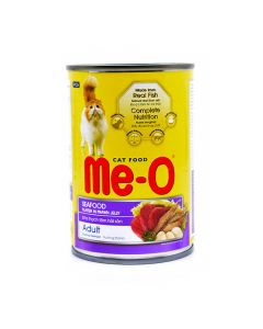 Me-O Cat Food Seafood Can - 400g - Pack of 24