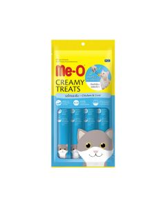 Me-O Creamy Treats Chicken & Liver Cat Treats - 4 x 15 g