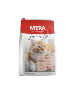 طعام فاينست فيت الجاف للقطط المعقمة من ميرا، 1.5 كجم