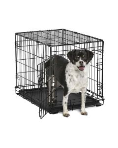 Midwest 24" Contour 1-Door Dog Crate - 24"L x 18"W x 19"H