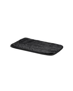 Midwest Deluxe Pet Mat Bed - Black - 42L X 28W Inch