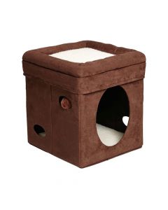 Midwest Feline Nuvo Curious Cat Cube - 16L x 16W x 17H inch