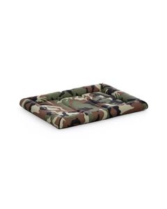MidWest Quiet Time Camo Dog Bed - 24"L x 17.75W"
