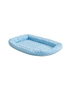 Midwest QuietTime Powder Blue Fashion Double Bolster Bed