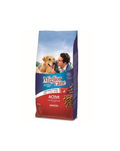 Miglior Cane Active Croquettes with Beef Dry Dog Food - 10 kg