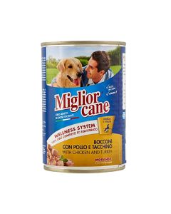 Miglior Cane Chunks with Chicken and Turkey Dog Wet Food