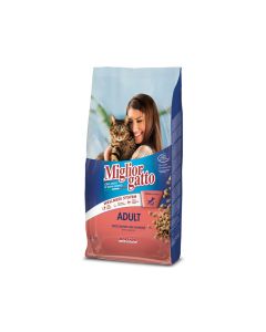 Miglior Gatto Adult Kibble with Salmon Dry Cat Food - 1.5 kg