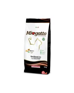 MioGatto Rich in Chicken Sterilized Dry Cat Food - 10 kg