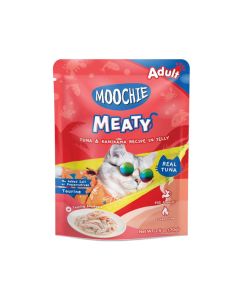 Moochie Meaty Tuna and Kanikama Recipe In Jelly Adult Cat Food Pouch - 70 g