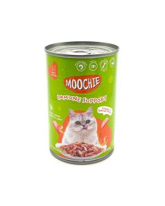 Moochie Minced Topping Shrimp in Gravy Canned Cat Food - 400 g