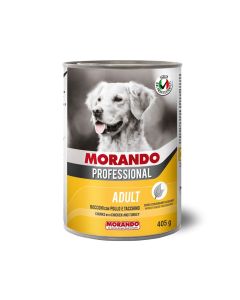 Morando Professional Chunks with Chicken And Turkey Adult Canned Dog Food