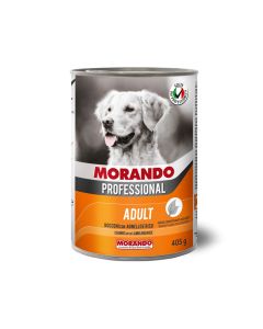 Morando Professional Chunks with Lamb And Rice Adult Dog Canned Food