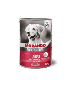 Morando Professional Pate with Duck Adult Canned Dog Food - 400 g