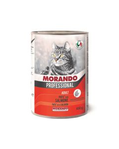 Morando Professional Pate with Salmon Adult Canned Cat Food - 400 g