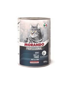 Morando Professional Pate with Tuna Adult Canned Cat Food - 400 g