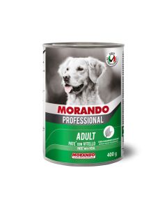 Morando Professional Pate with Veal Adult Dog Canned Food  - 400 g