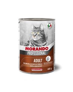 Morando Professional Small Chunks with Game and Rabbit Canned Cat Food - 405 g