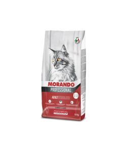 Morando Professional Sterilized Kibble with Beef Adult Cat Dry Food - 1.5 kg