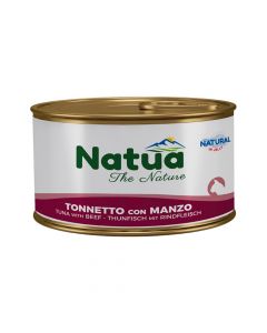 Natua Natural Tuna with Beef in Jelly Canned Cat Food - 85 g
