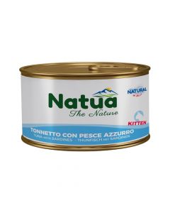 طعام القطط المعلب بالتونا والسردين في جيلي من ناتوا - 85 غم