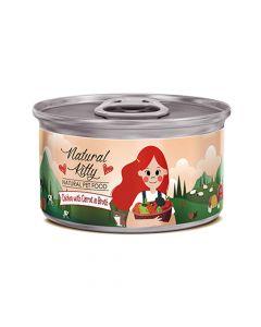 Natural Kitty Chicken with Carrot in Broth Canned Cat Food - 80 g