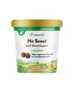 Naturvet No Scoot Anal Gland Support Dog Chew - 180 g