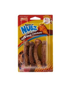 Nylabone Natural Nubz Chew Treats Chicken - Small