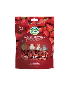 Oxbow Strawberry Treats, 14 g