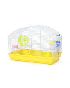 Pado Dayang Hamster Cage - Yellow - 58 x 34 x 41 cm