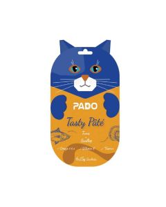 Pado Tuna & Scallop Wet Cat Food Sachet - 4 x 15g 