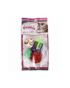 Pawise Balls Cat Toy Assorted