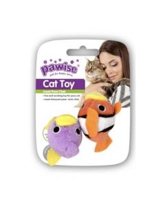 Pawise Fish Cat Toy - 2pcs