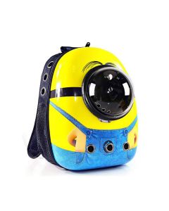 Pawise Minion Pet Carrier Backpack - 31.75L x 22.86W x 45.72H cm