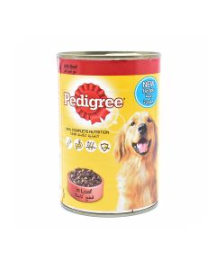 Pedigree Beef Loaf Wet Dog Food - 400g - Pack of 24