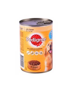 Pedigree Chicken Chunks in Gravy Wet Dog Food - 400g - Pack of 24