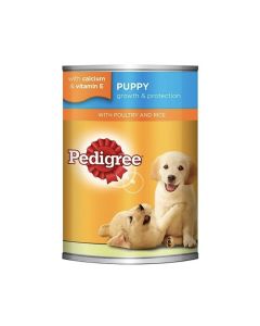 Pedigree Puppy Poultry And Rice Can - 400g - Pack of 12