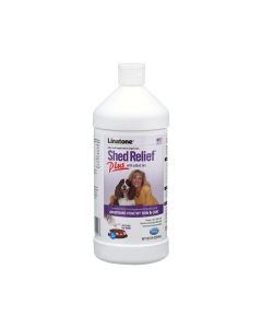 PetAg Linatone Shed Relief Plus for Dog, 32 oz