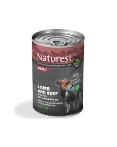 Pet Interest Naturest The Wild Way Lamb and Beef with Rice Canned Dog Food - 400 g