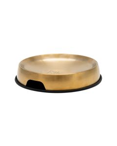 Pet Project Gold Stainless Steel Cat Bowl - 250 ml