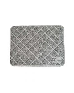 Pet Project Litter Trapping Mat - Cool Grey