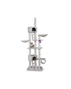 Petrebels Cat Tree Miami 245 Cat Scratching Post, Cream