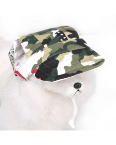 قبعة بطبعة كامو للحيوانات الأليفة من بتس.لوف.إيرث