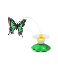 Pets.Love.Earth Flower Cat Toy with Butterfly