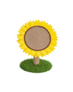 Pets.Love.Earth Sunflower Shaped Claw Cat Scratching Post