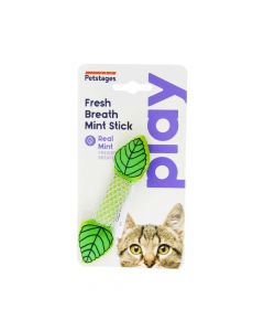 Petstages Fresh Breath Mint Stick Dental Cat Toy - Green