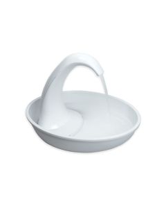 Pioneer Pet Plastic Drinking Fountain Swan Style