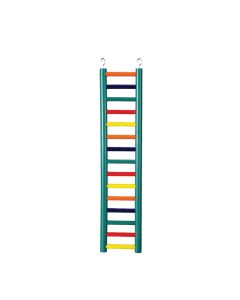 Prevue Multi-Color Wood Ladder for Bird, 15-Rung 
