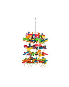 Prevue Waterfall Multi-Color Bird Toy