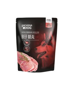 طعام أكياس بوجبة اللحم البقري للكلاب من بريما دوغ - 260 جرام