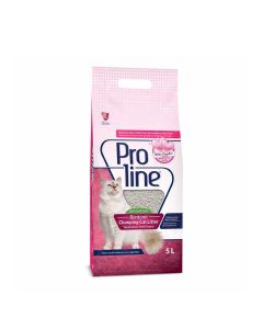 Proline Bentonite Clumping Cat Litter Baby Powder - 5 Liter